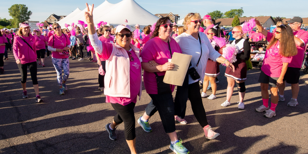 STEPPIN' OUT IN PINK WITH GUNDERSEN HEALTH SYSTEM Z93