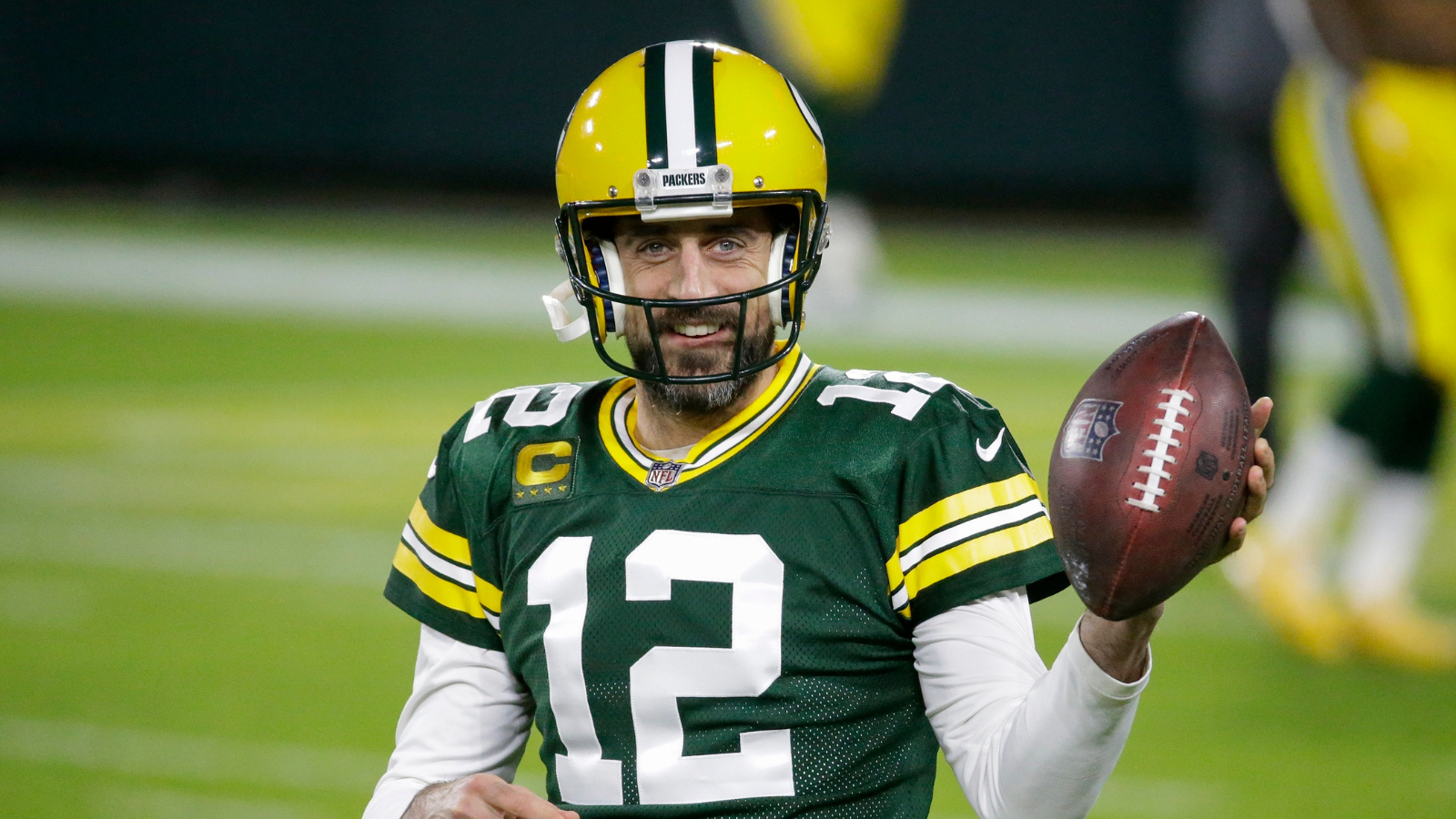 Aaron Rodgers says he wouldn't rule out Lambeau Field name change