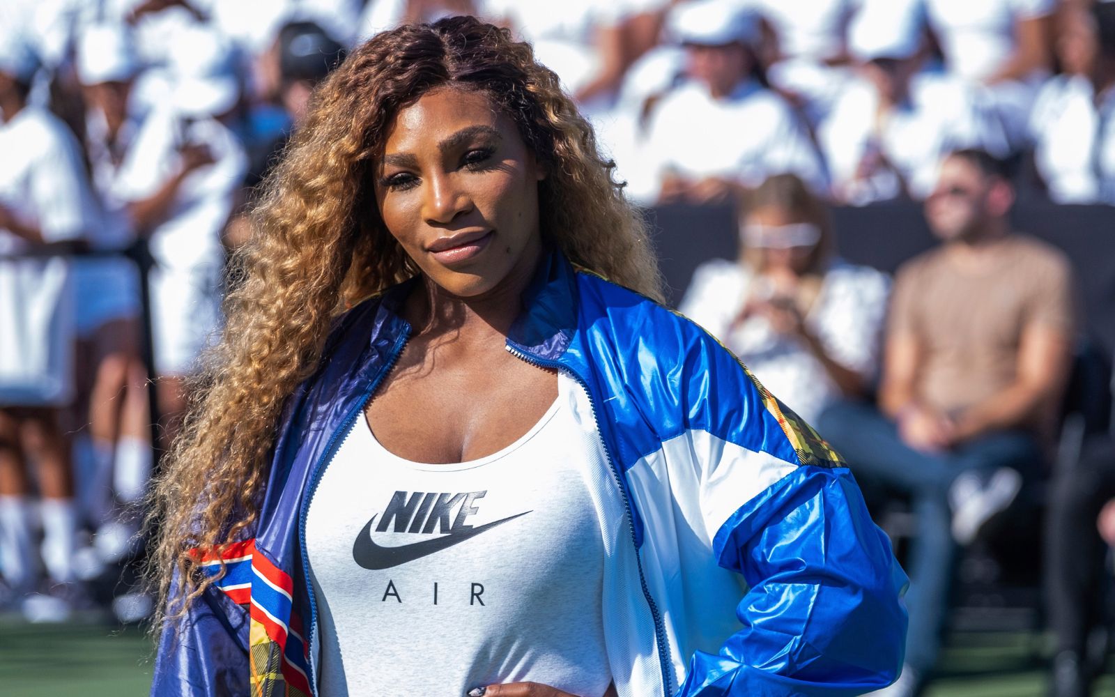 WATCH: SERENA WILLIAMS USE DRONES FOR BABY REVEAL - Z93