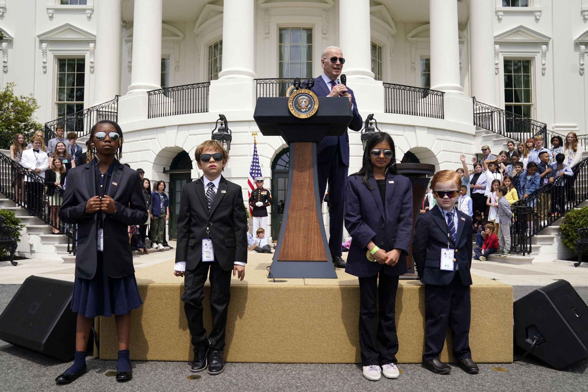 KIDS STEAL THE SHOW AT THE WHITE HOUSE ON TAKE YOUR KID TO WORK DAY - Z93