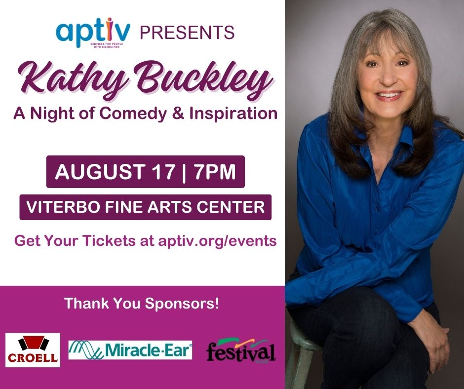 APTIV FUNDRAISER FEATURING COMEDIAN AND MOTIVATIONAL SPEAKER KATHY ...